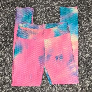 SHEIN Tie Dye Leggings Size Large